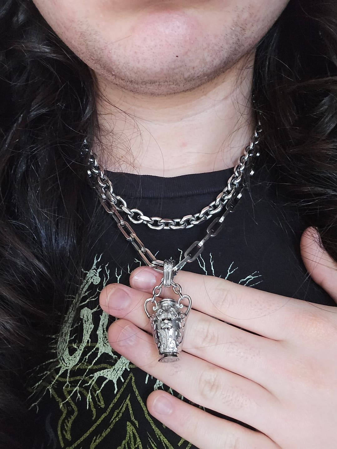 Customer photo review of ZODIAC PENDANTS