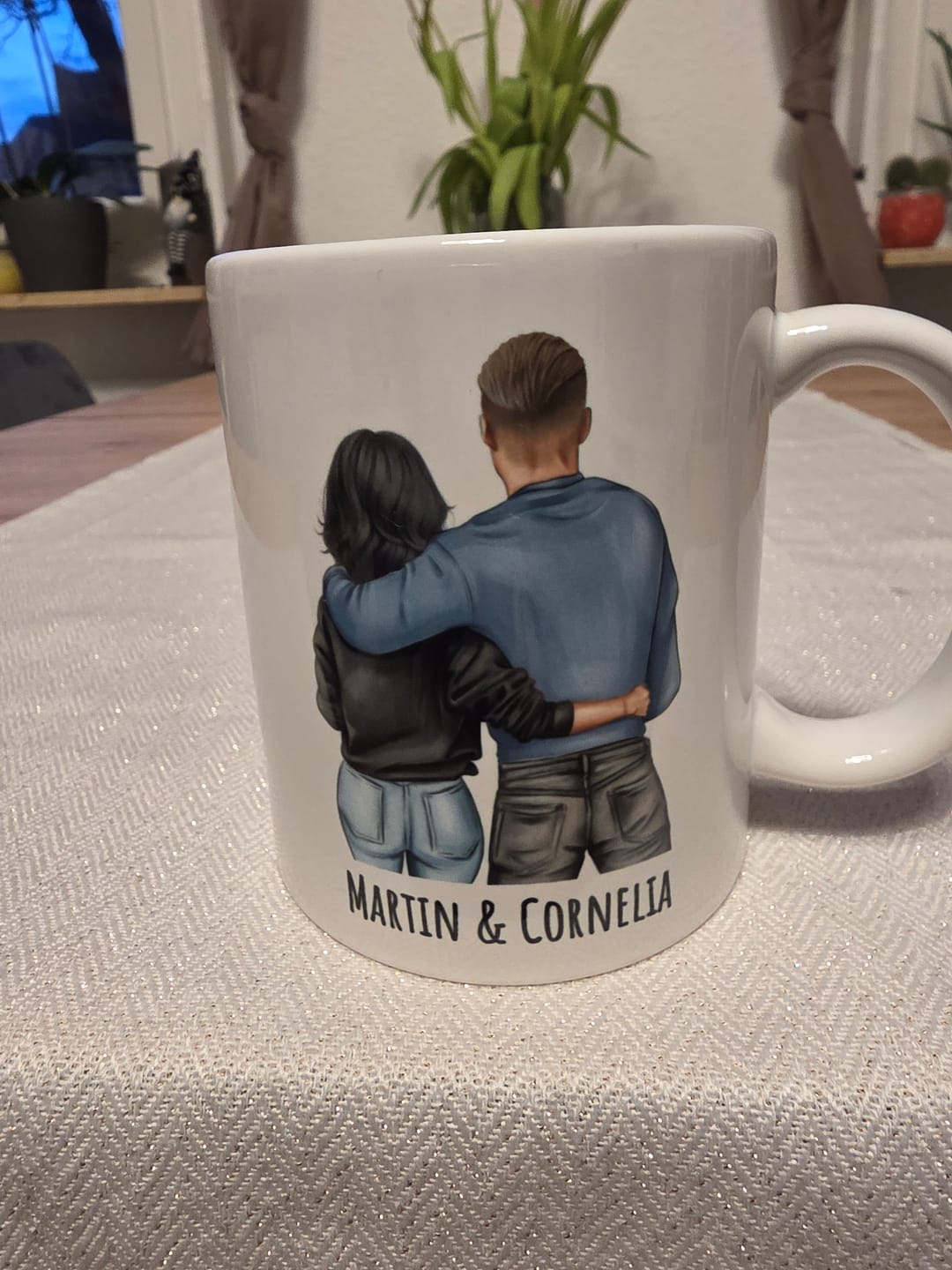 Customer photo review of Jeden Tag - Paar-Tasse