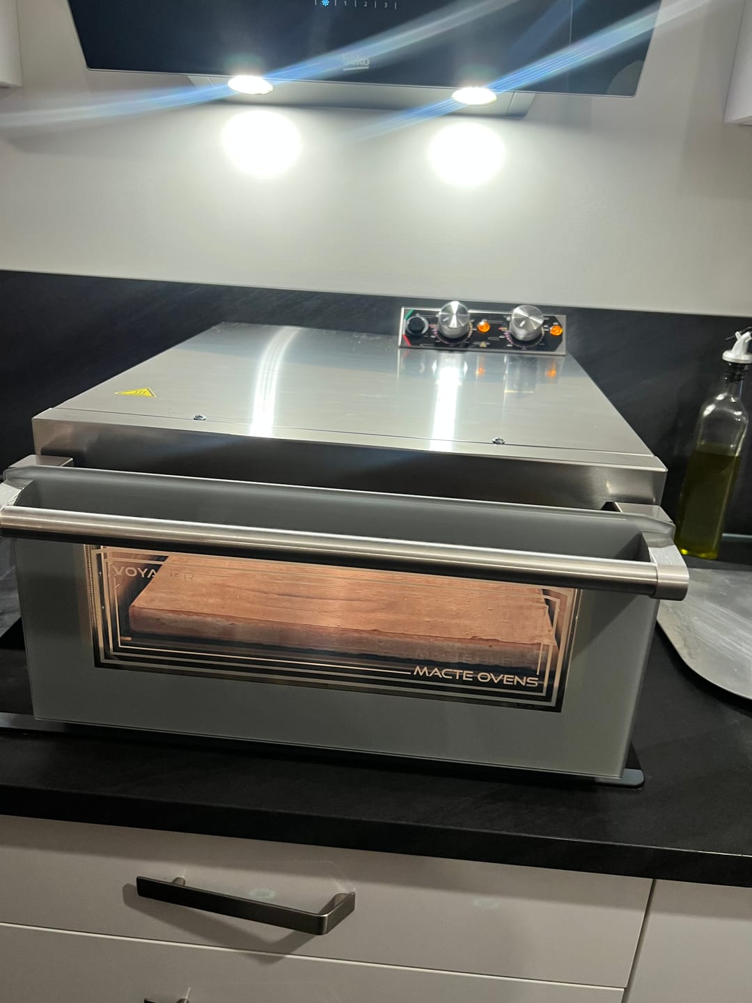 Customer photo review of Macte Ovens Voyager TWIN | Forno elettrico per pizza e pane