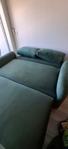 Customer photo review of Sofá cama Santorini