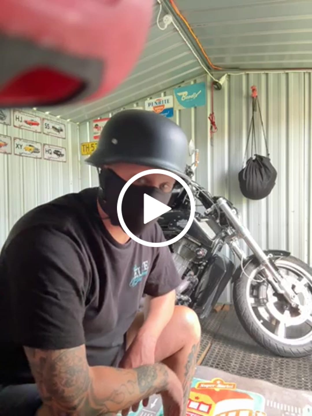 Customer video review of Lightweight Mayan Germanator AS/NZ Helmet - Matte Black