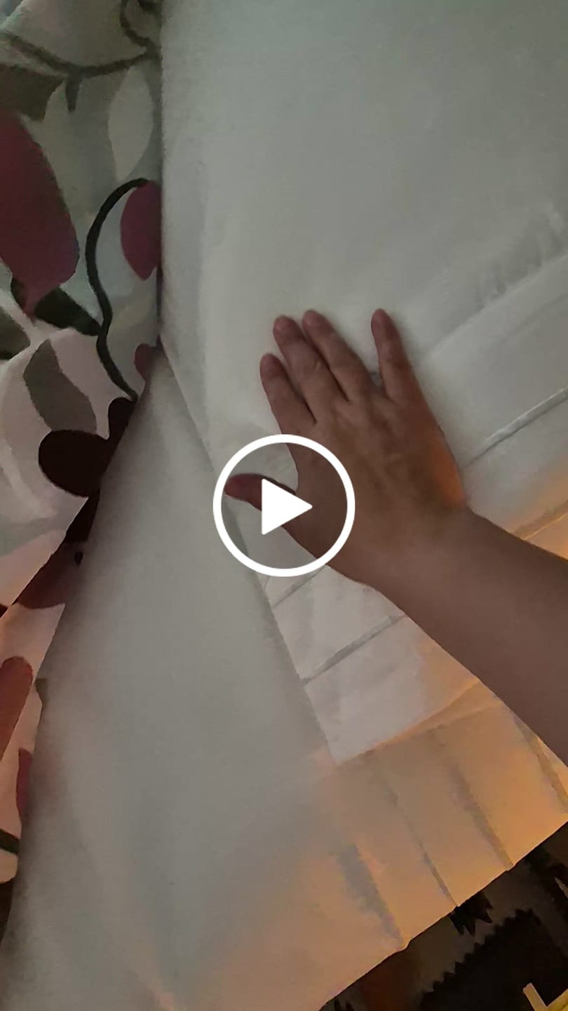 Customer video review of Sábanas Lujo 1800 Hilos - 2 Plazas - Soft Touch