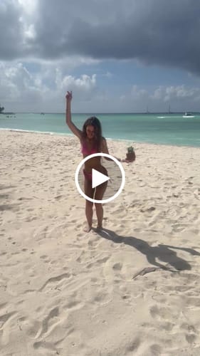 Customer video review of CC BIKINI SWIMSUIT SET IN PINK 624523