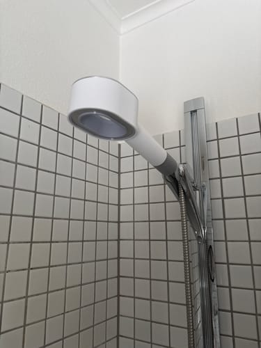 Customer photo review of Det Filtrerende Brusehovede