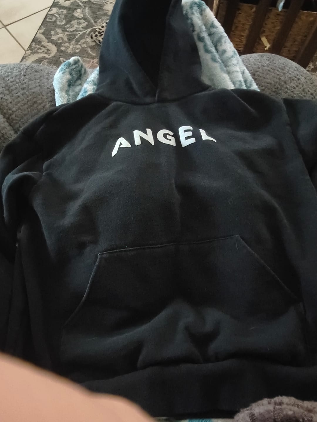 Customer photo review of Angel Adult Hoodie