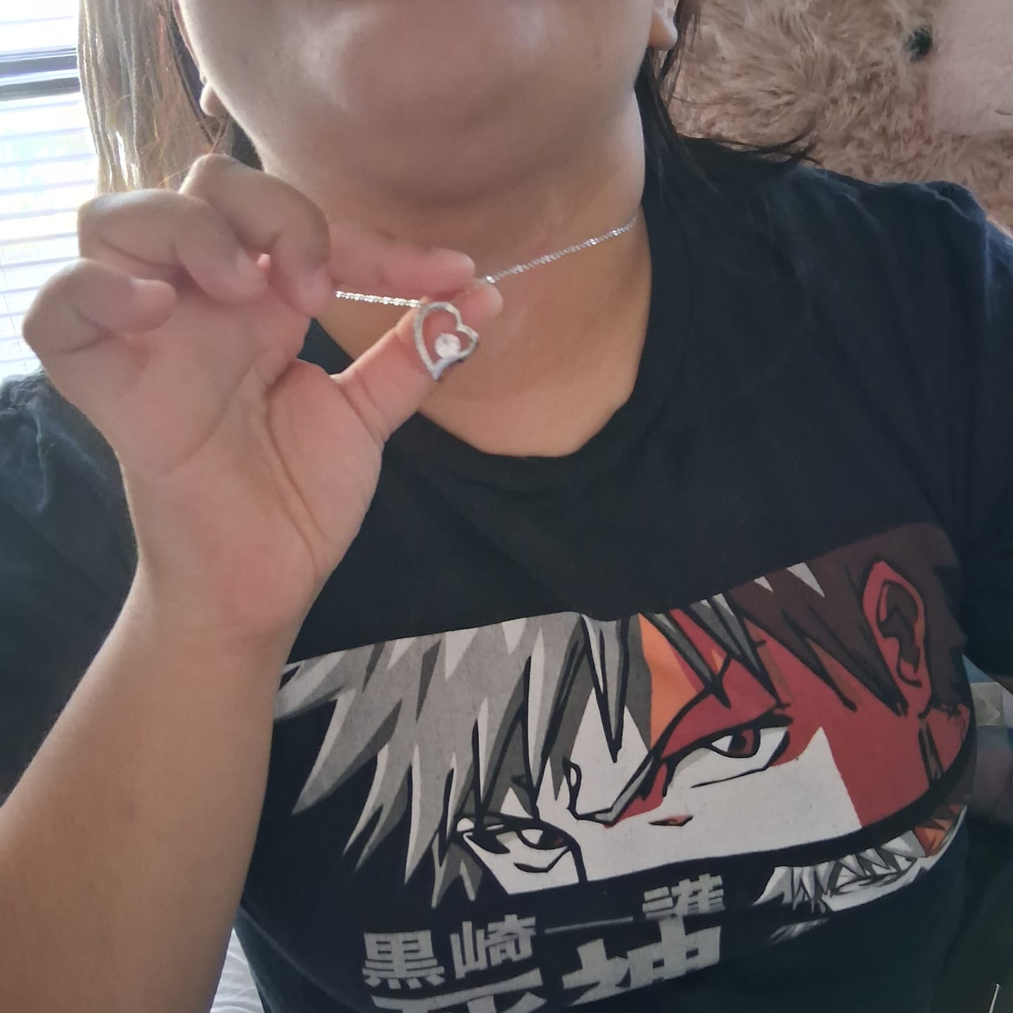 Customer photo review of You will always be my little girl - Necklace for Daughter from Dad