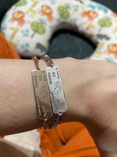 Customer photo review of Bracciale Nascita