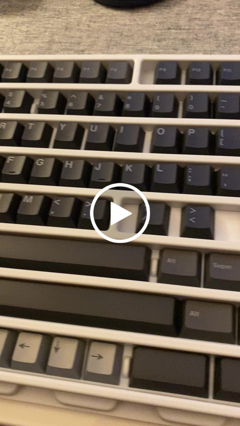 Customer video review of KEYKOBO NICHIRIN ABS TRIPLE-SHOT KEYCAP SET EXTRAS PRE-ORDER