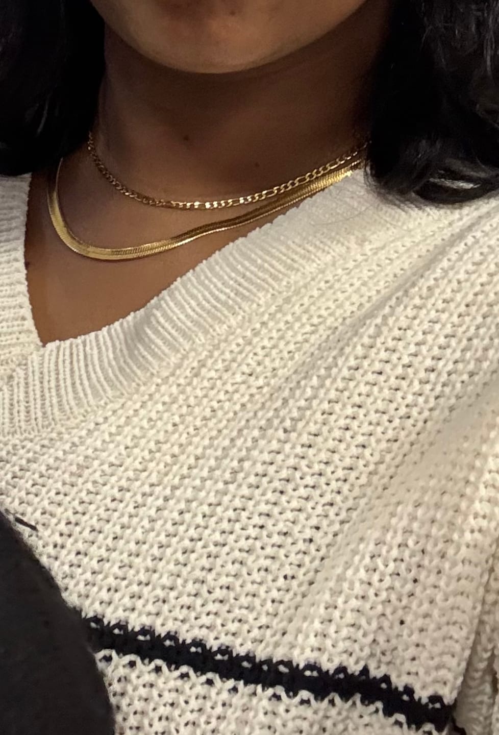 Customer photo review of Herringbone Chain - 5mm