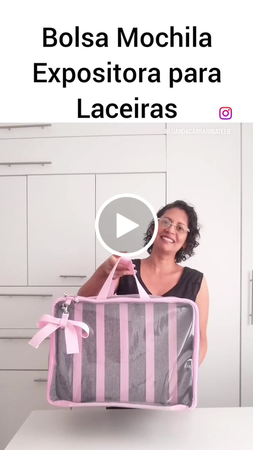 Customer video review of NYLON LINHO COR CINZA