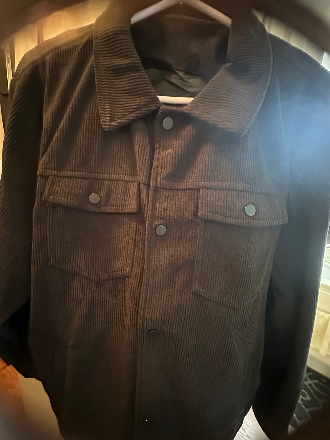 Customer photo review of Pocket Corduroy Jacket