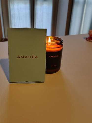 Customer photo review of Kit Candela  "Ambrè" + Profumo igienizzante 300ml