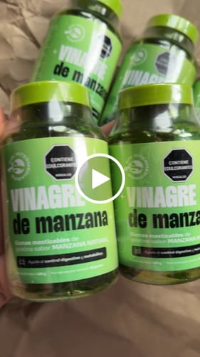 Customer video review of Gomas con Vinagre de Manzana