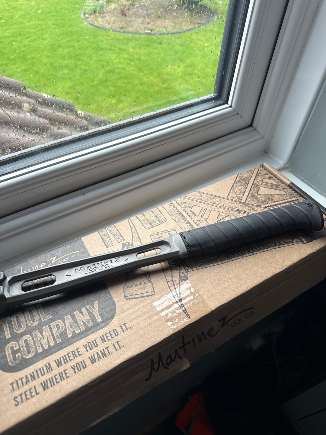 Customer photo review of Martinez Tools | M1 16in Titanium handles