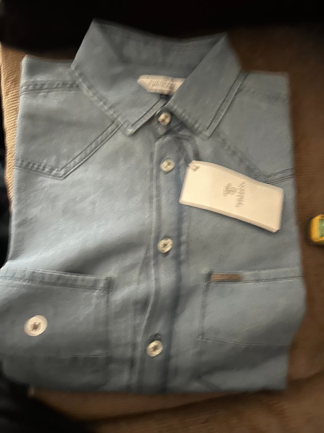 Customer photo review of SIVEL – Chemise Denim