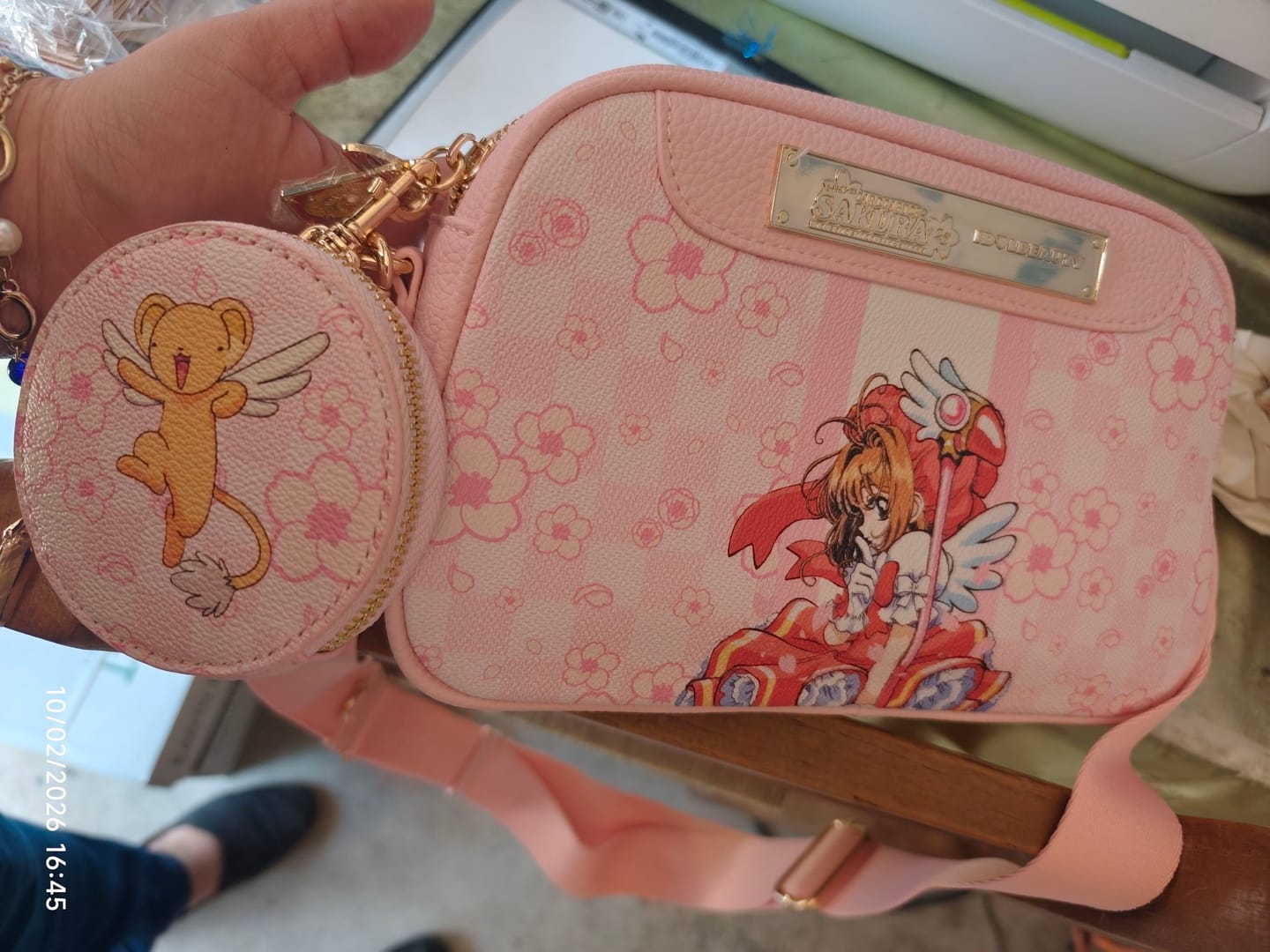 Customer photo review of Bolso Crossbody | Cardcaptor Sakura