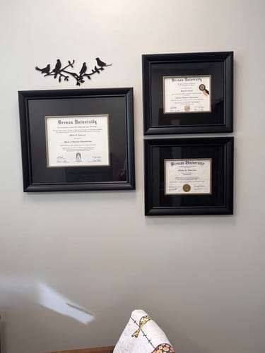 Customer photo review of Birds On A Tree Branch - Metal Wall Art