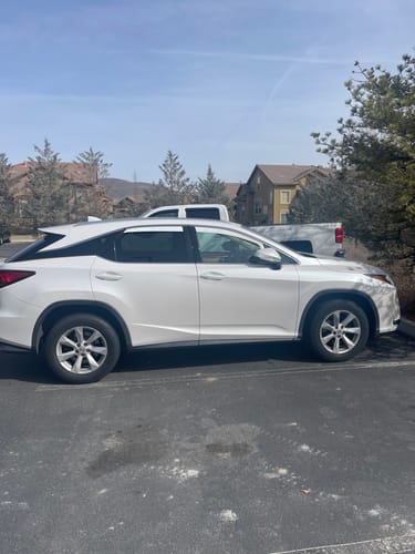 Customer photo review of Fit 2016-2022 Lexus Rx350 In-Channel Vent Window Visors Rain Sun Wind Guards Shade Deflectors