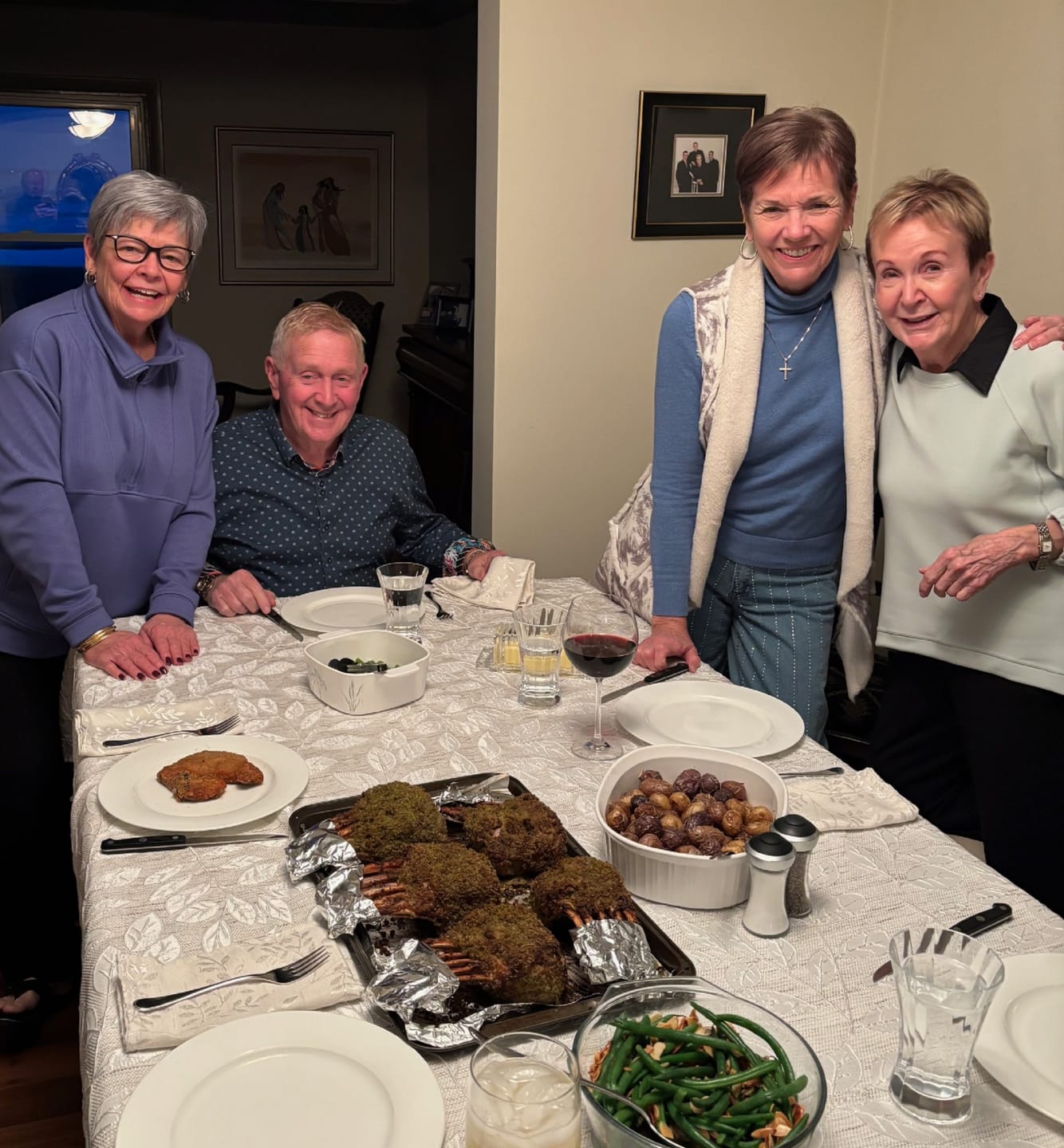 Customer photo review of Additional Half Rack Of Lamb