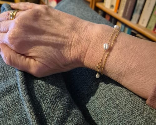 Customer photo review of The Anna Chain Bracelet