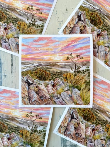 Customer photo review of 6x6 Giclee Fine Art Prints