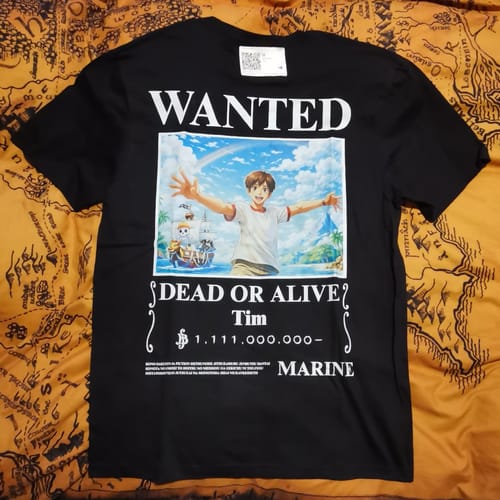 Customer photo review of WANTED - Shirt (custom made)