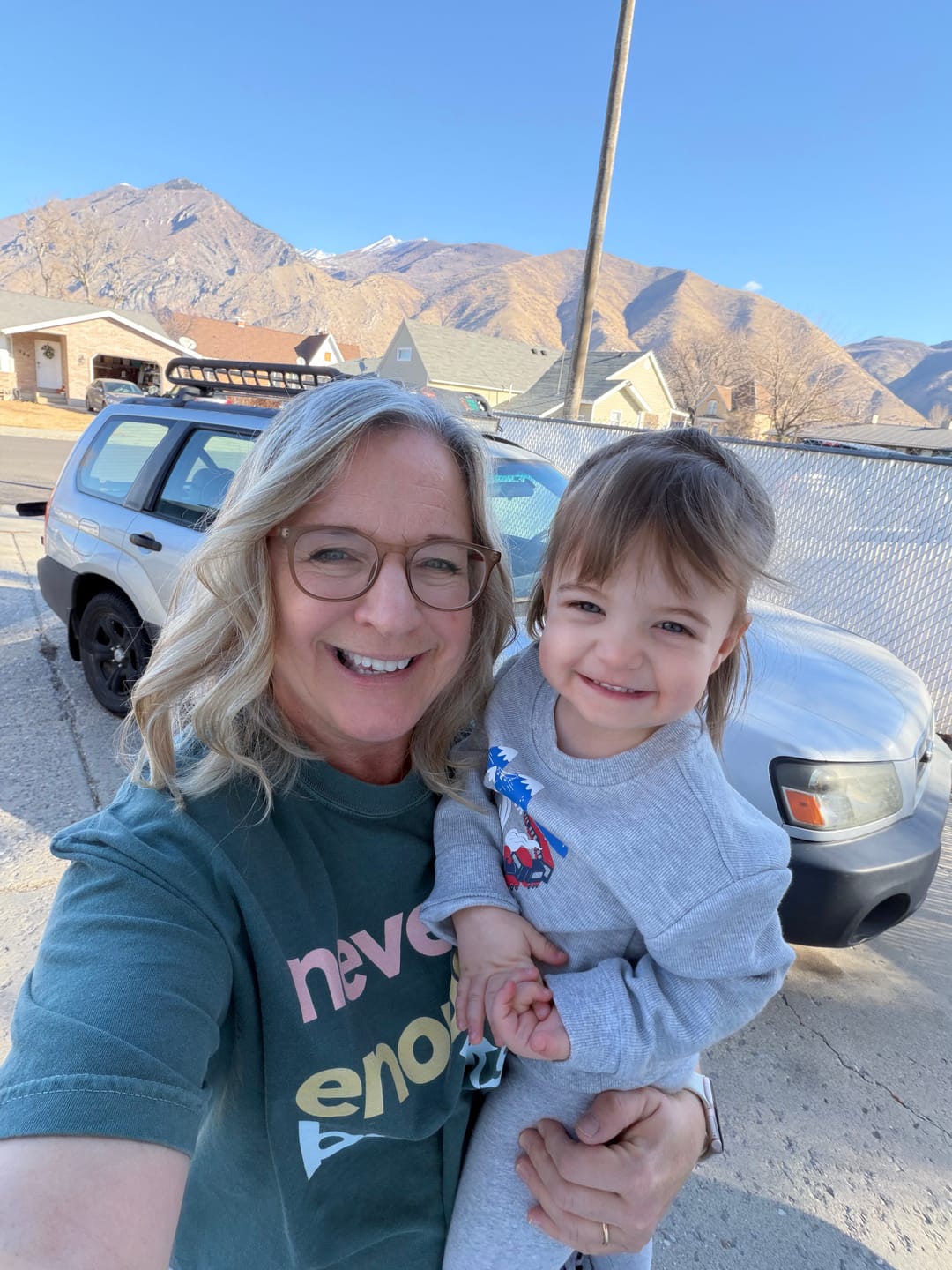 Customer photo review of Never Enough Books T-shirt