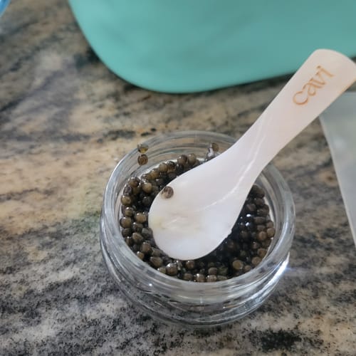 Customer photo review of CAVI's Beginner Tasting Kit • Back in Stock