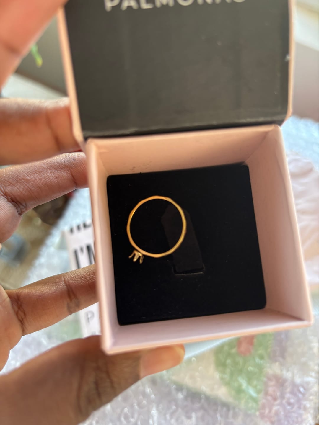 Customer photo review of Forever Classic Solitaire Ring