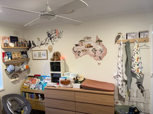 Customer photo review of Map of Australia Decal