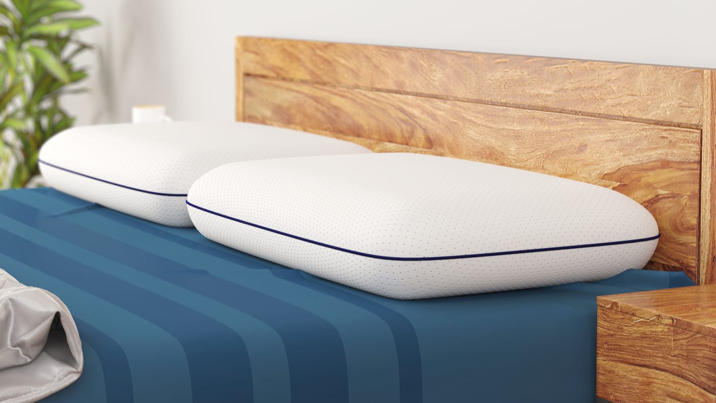 Customer photo review of Flo Adjustable Pillow (Memory Foam)