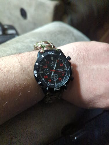 Customer photo review of SURVIVAL WATCH
