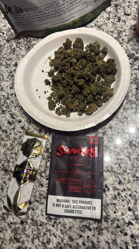 Customer photo review of Bulk THCA Flower Pounds