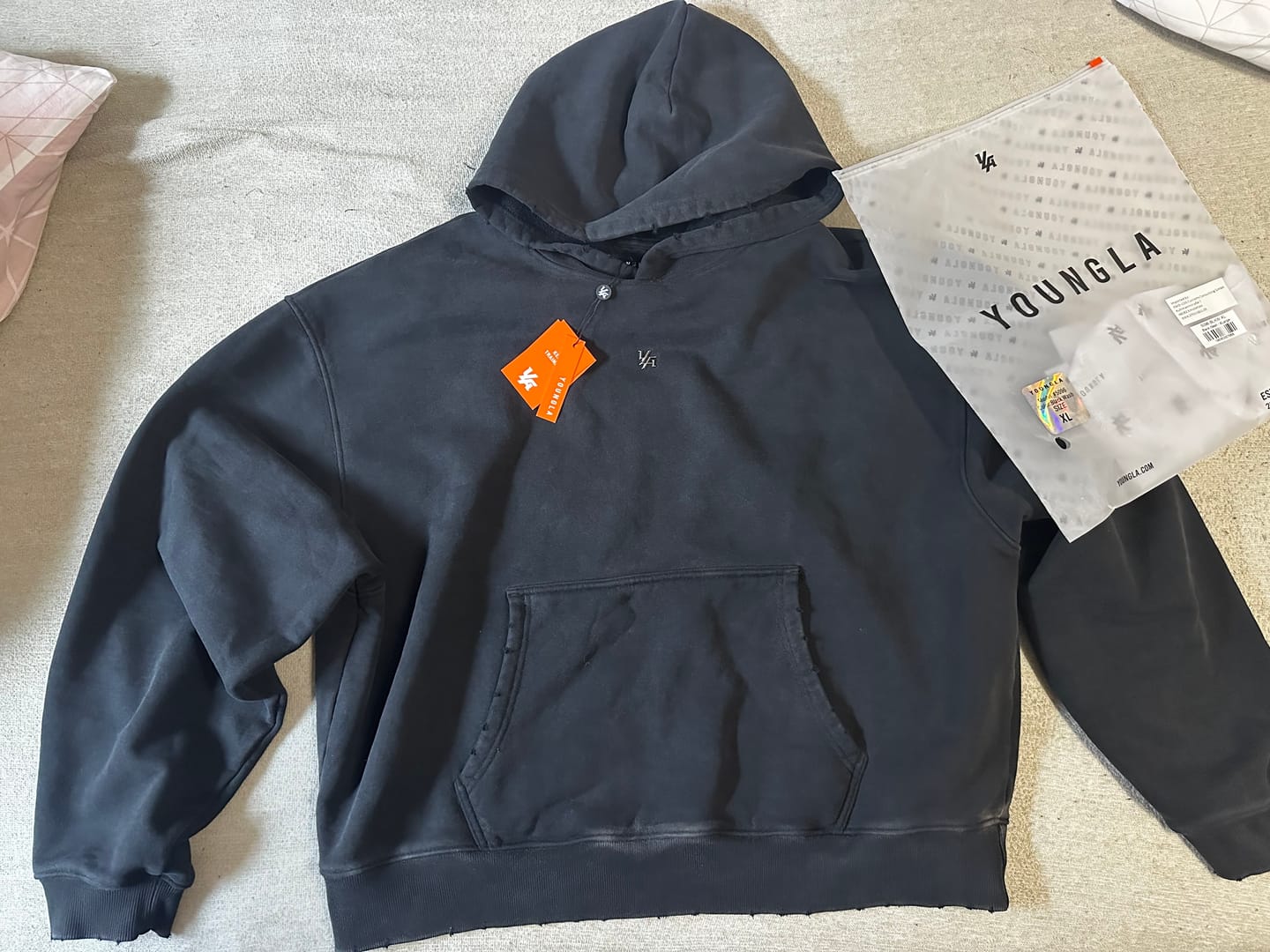 Customer photo review of 5096 - Elevated Essentials - Pullover Hoodies