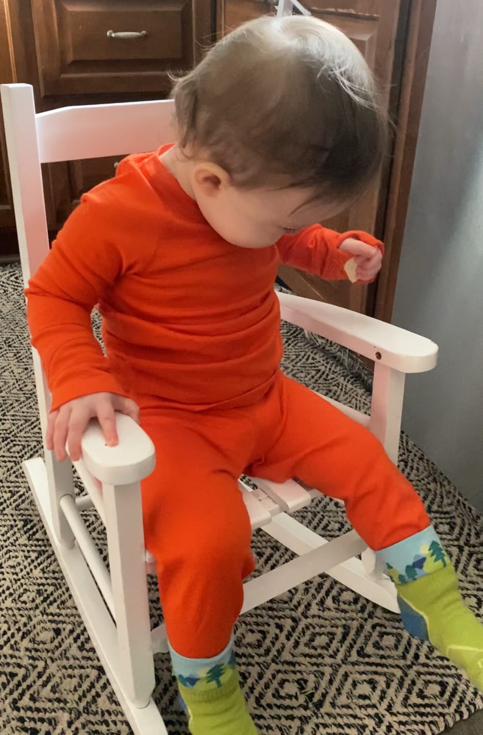 Customer photo review of Kids Merino Iksplorer Long Sleeve