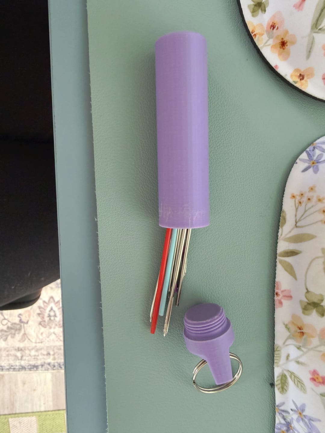 Customer photo review of Tapestry Needle Case with Optional Darning Needles