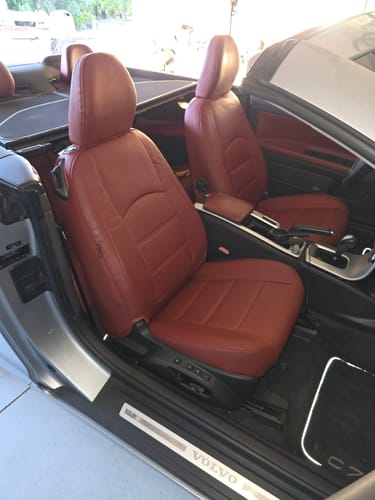 Customer photo review of Premium Custom-Fit Seat Covers