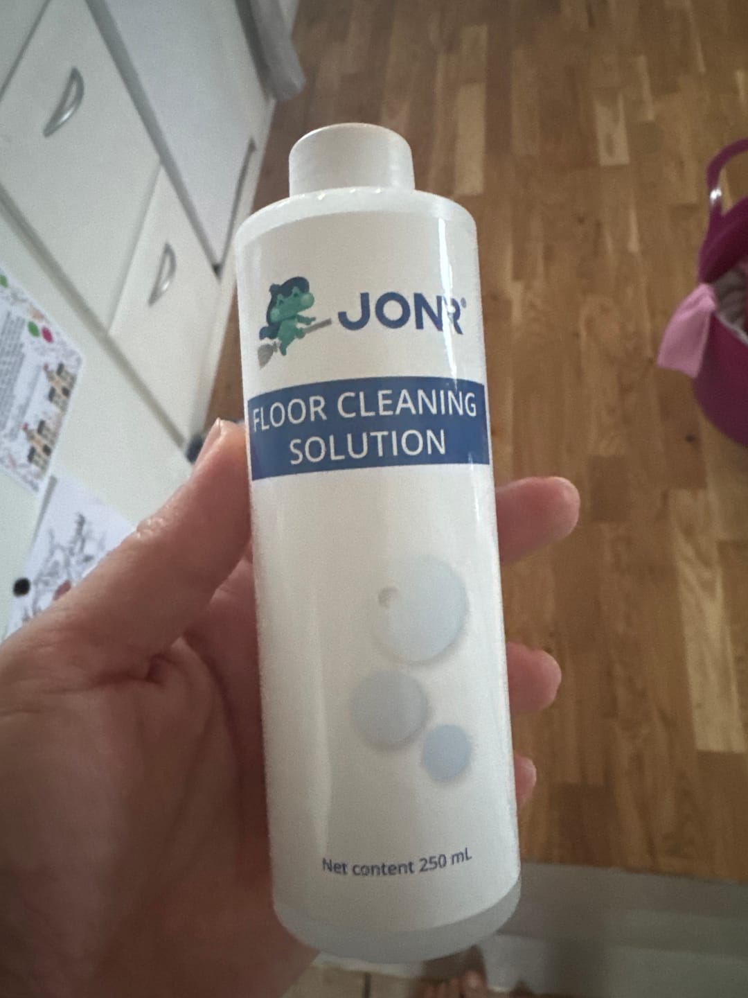 Customer photo review of Jonr P20 Pro | Rengøringsmiddel til robotstøvsuger