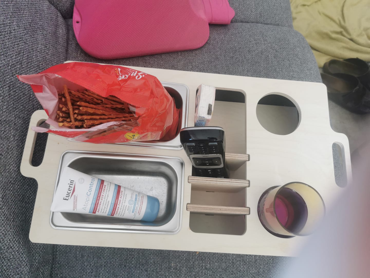 Customer photo review of Retter CouchBar | 2 für 1