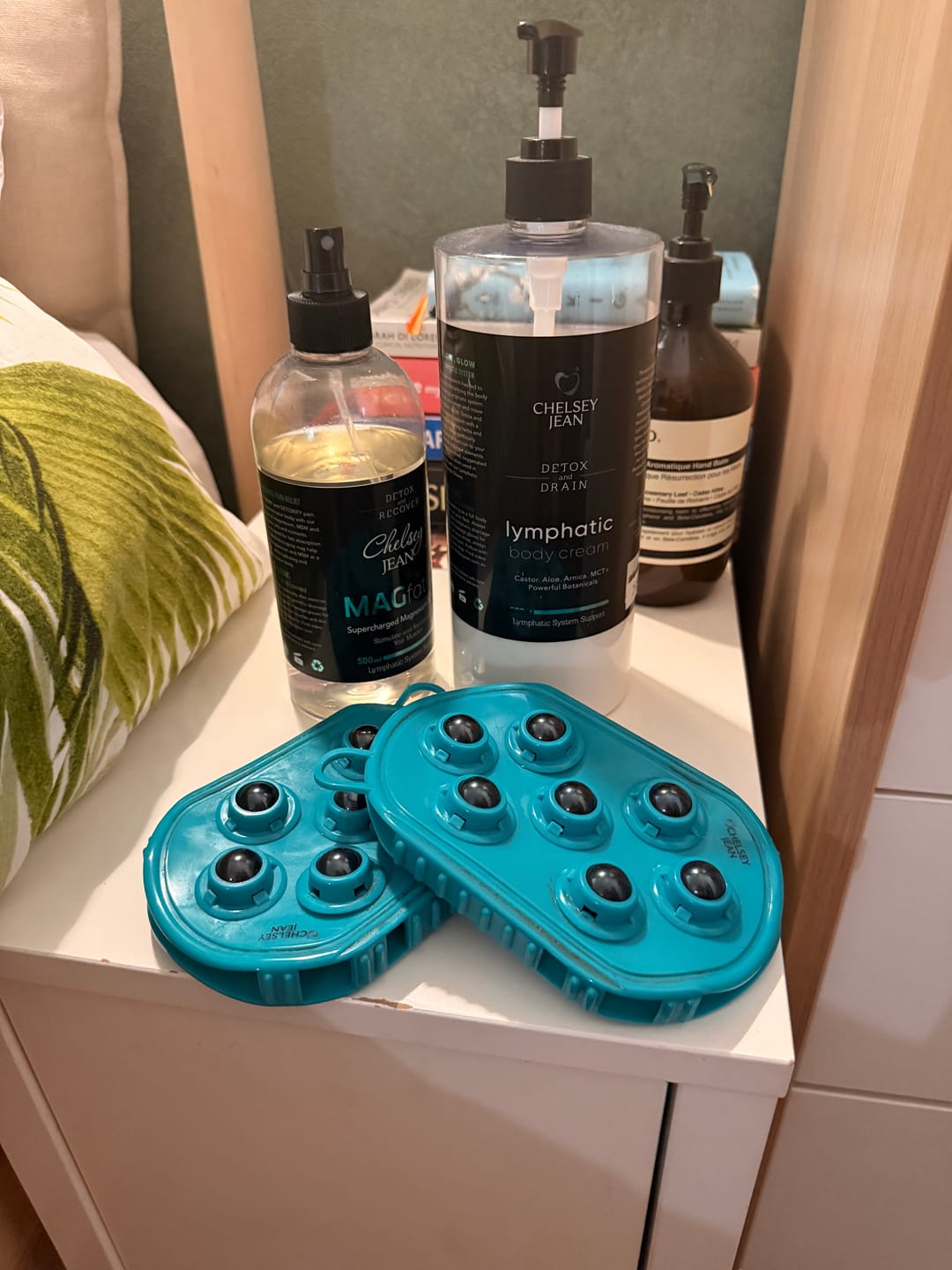 Customer photo review of 1L Lymphatic Cream