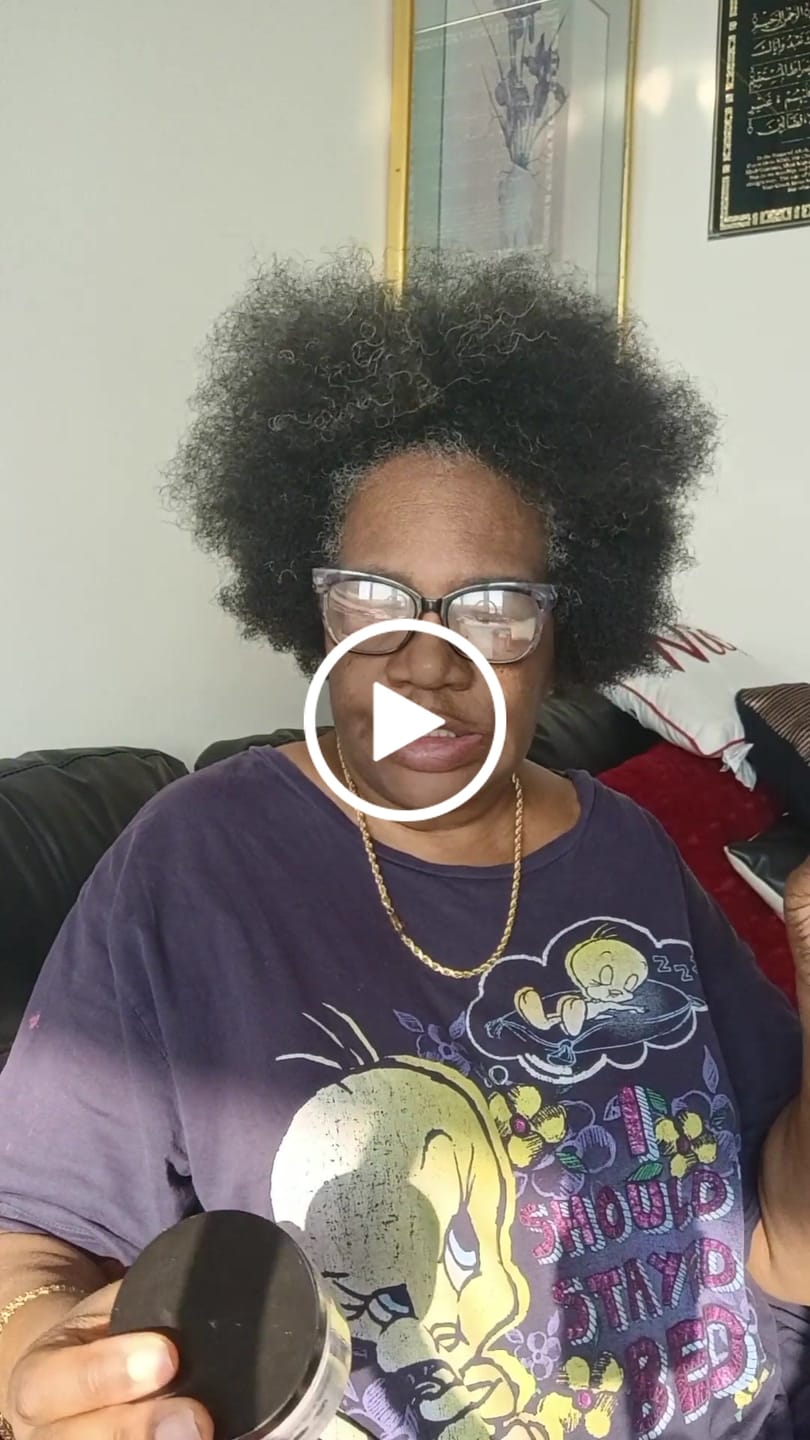 Customer video review of MegaGro Hair Grease