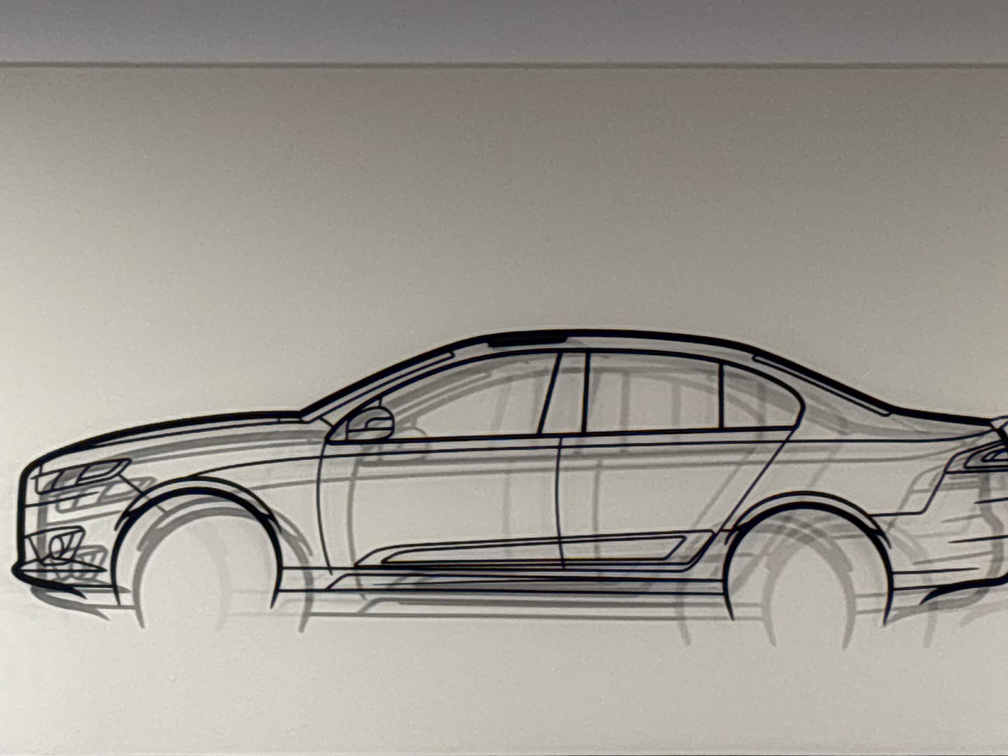 Customer photo review of Custom Car & 4WD Metal Wall Art