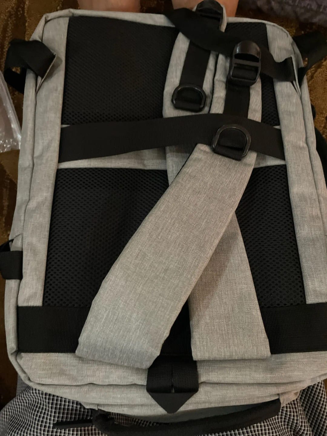Customer photo review of Sac à Dos Voyage Cabine Avion Extensible (USB)
