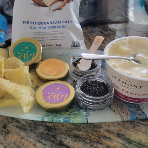 Customer photo review of Torres Potato Chips with Mediterranean Salt