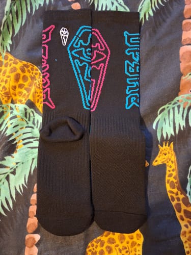 Customer photo review of 3 Pack | Feral | Compression Shred Socks