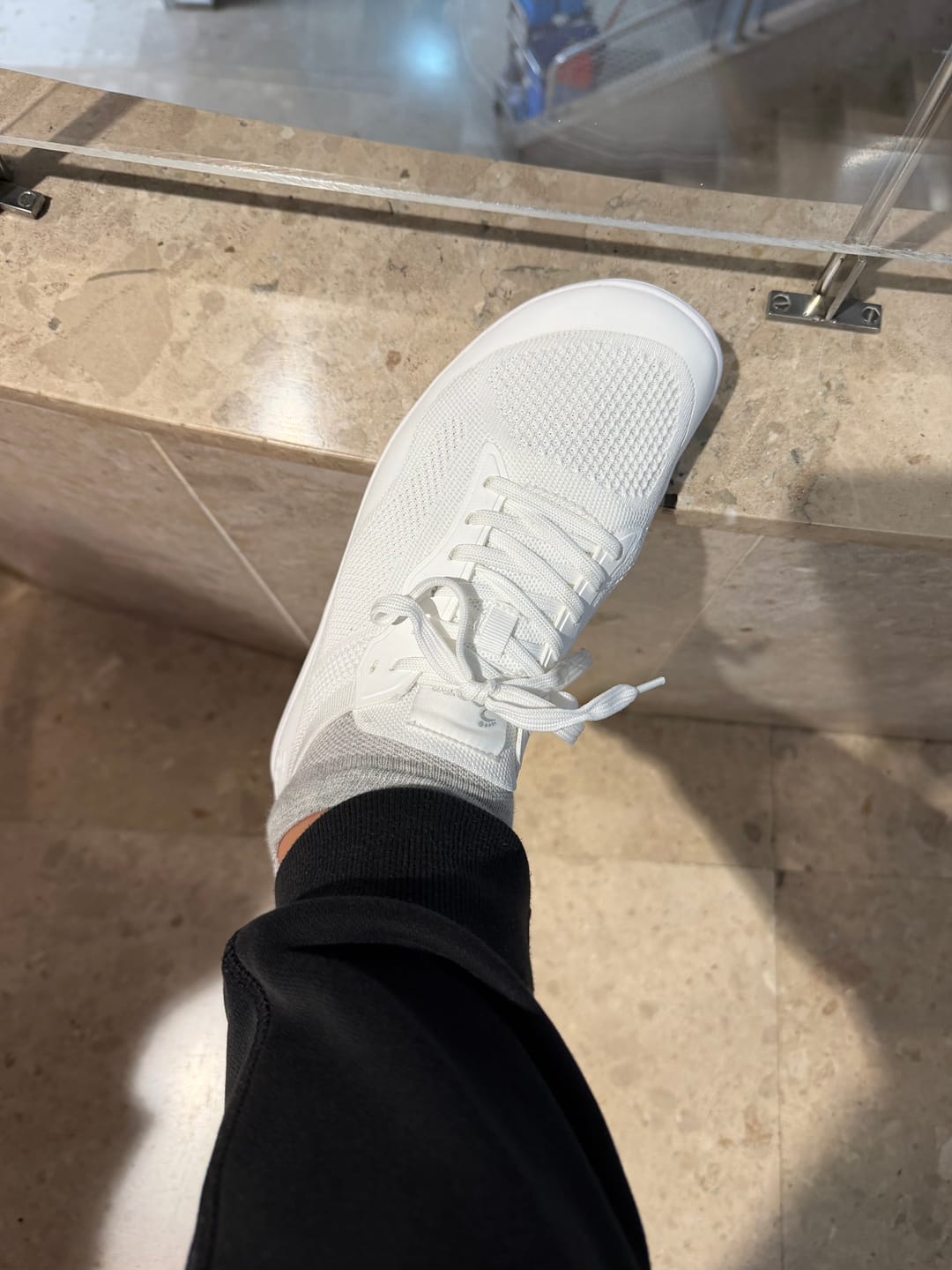 Customer photo review of Roots Freedom White- KARV™ Upper Tech