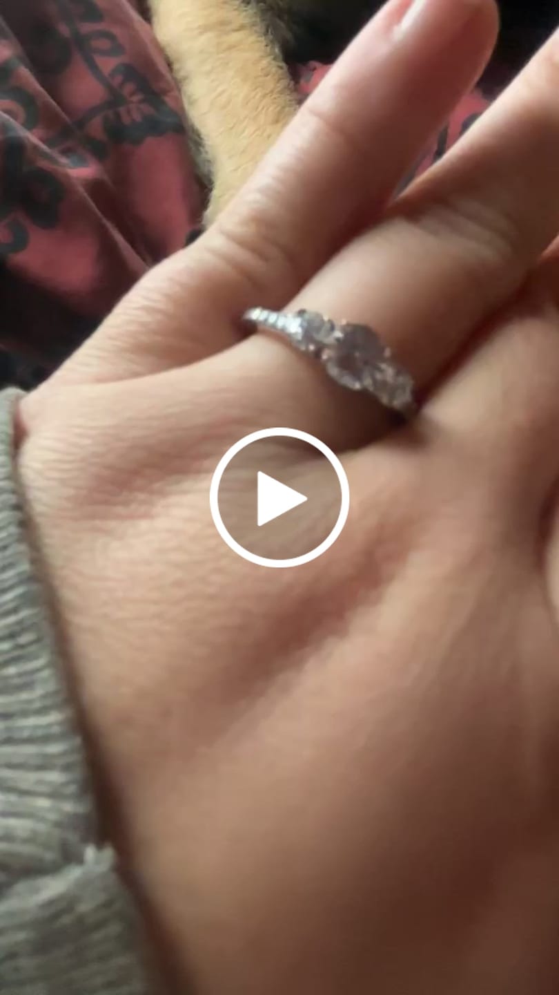 Customer video review of Round Trinity Ring