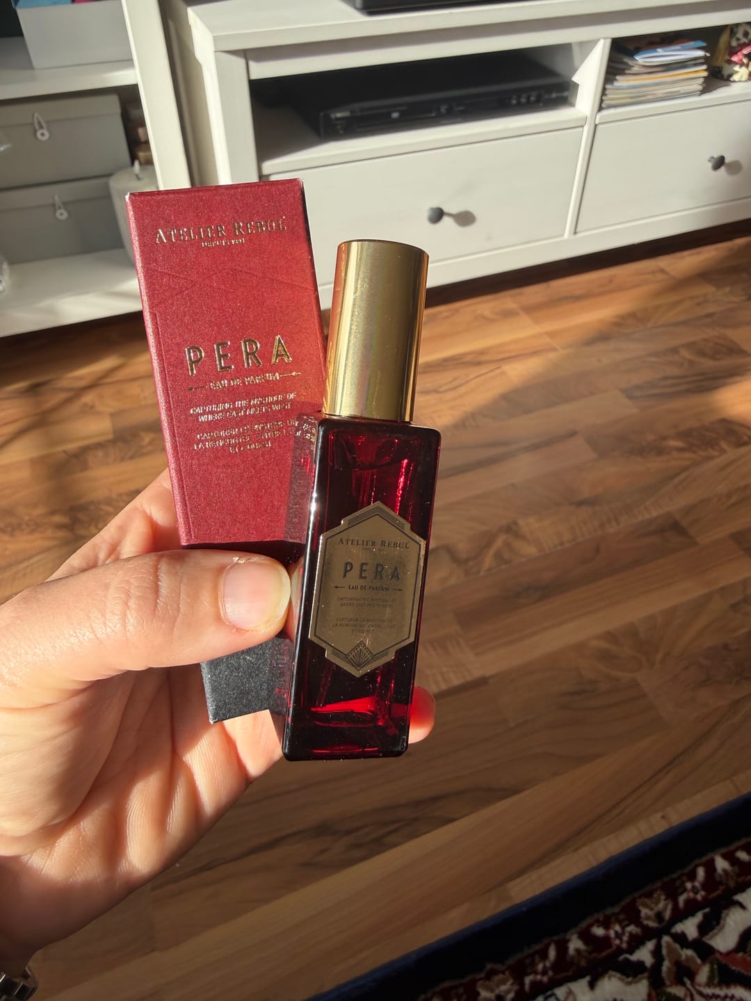 Customer photo review of Pera Eau de Parfum 12ml