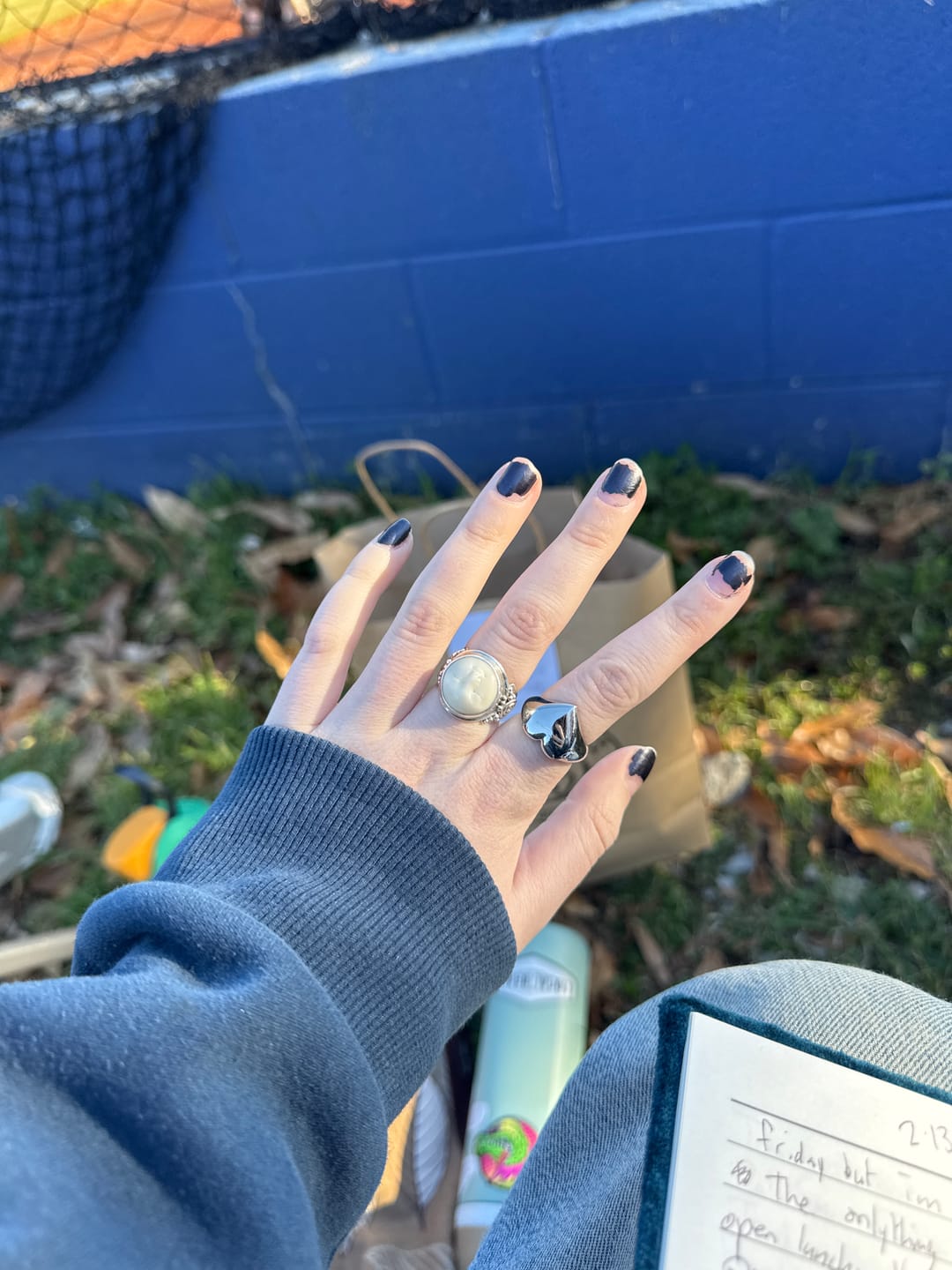 Customer photo review of LOCKET HEART RING