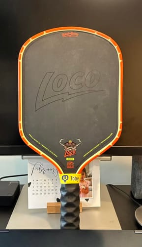 Customer photo review of (PRE-ORDER - SHIPPING BETWEEN 2/2/26 and 2/6/26) The Loco 16mm Pickleball Paddle- Hybrid